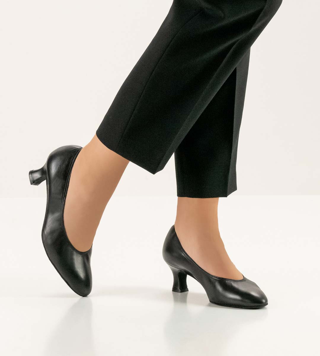 Laura Werner Kern Chaussures de danse pour femmes avec élastique
