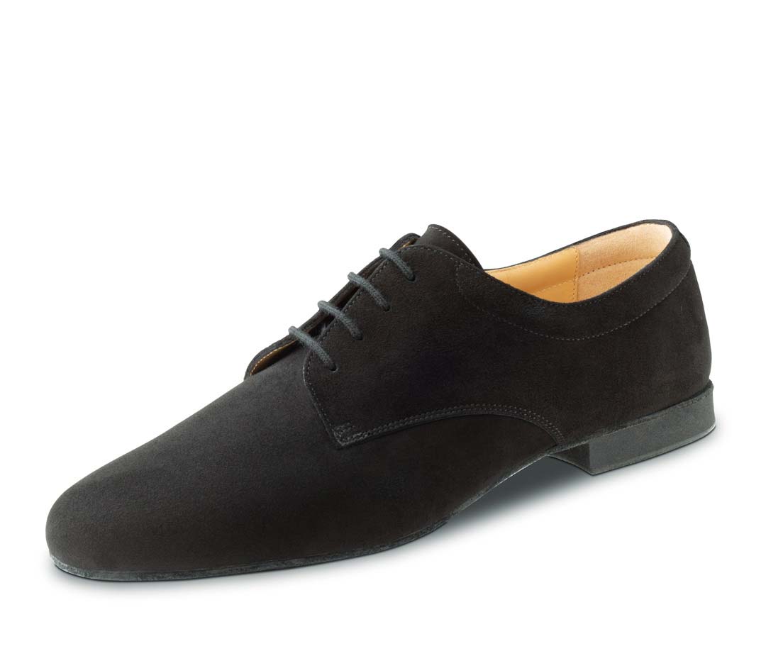 Chaussures de danse pour hommes noires de Werner Kern avec micro-talon