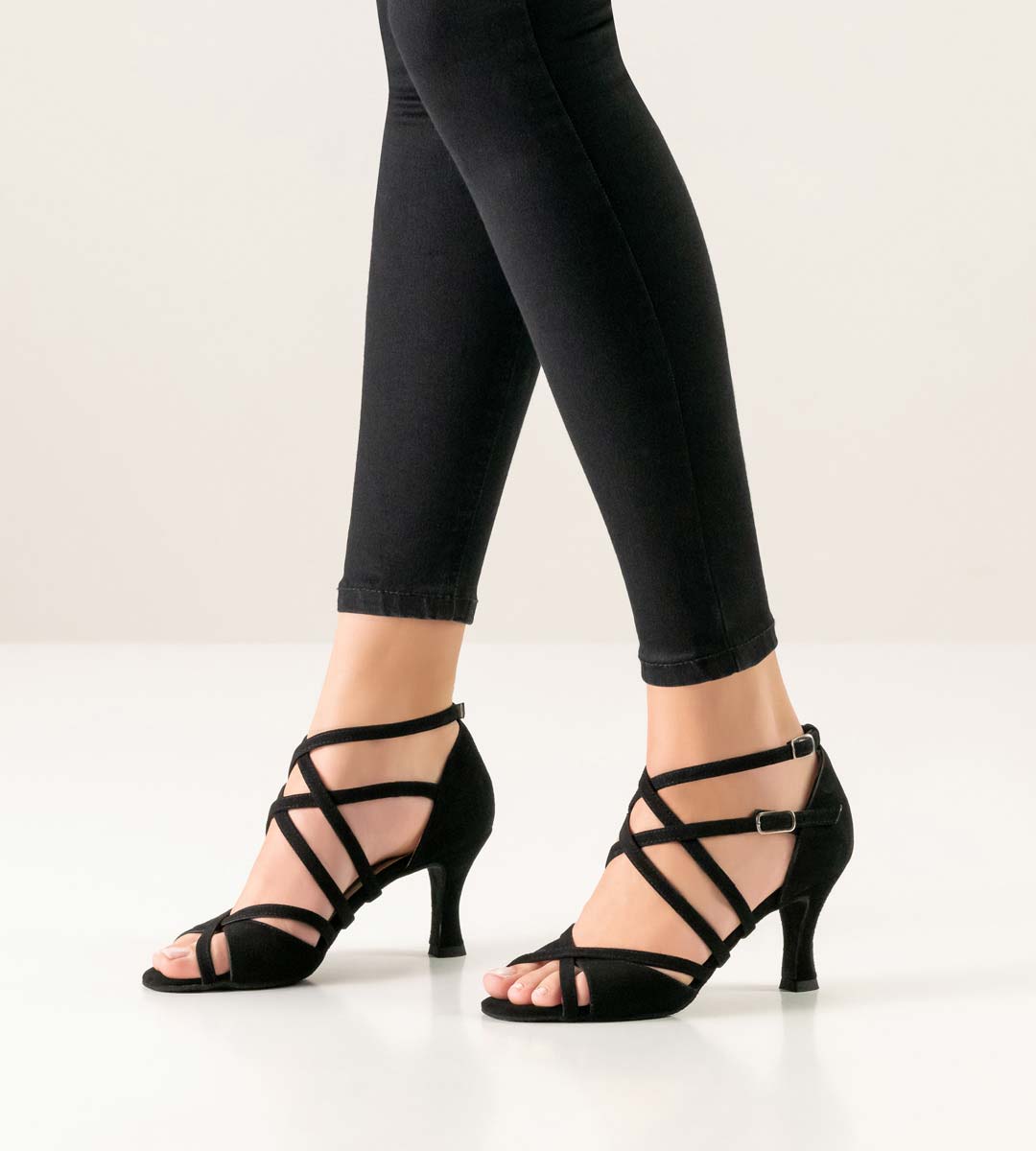Étroit Werner Kern Salsa Chaussures de danse ouvertes pour femmes 