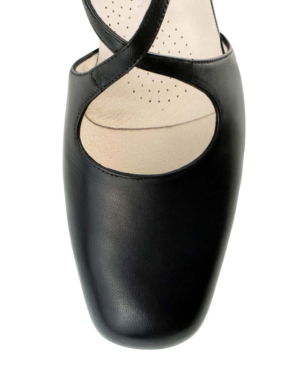 Ines Vue détaillée de la chaussure de danse pour femmes Werner Kern fermée noire