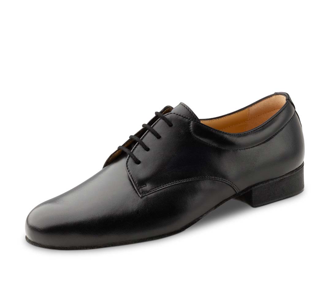 Chaussures de danse pour hommes Werner Kern pour pieds larges en noir