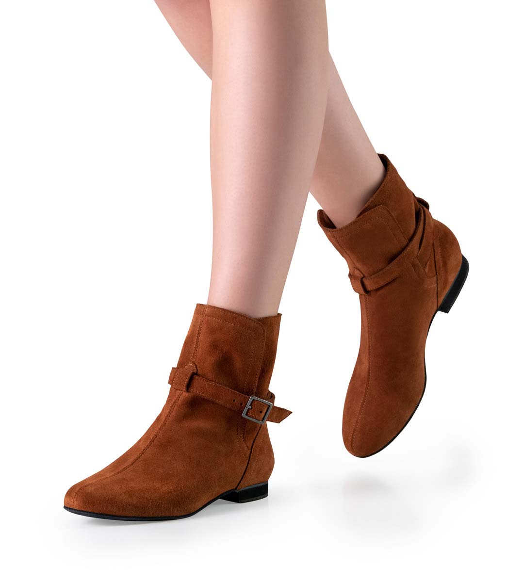 Harper Bottes de danse Linedance de 1,5 cm de hauteur de Werner Kern en velours marron