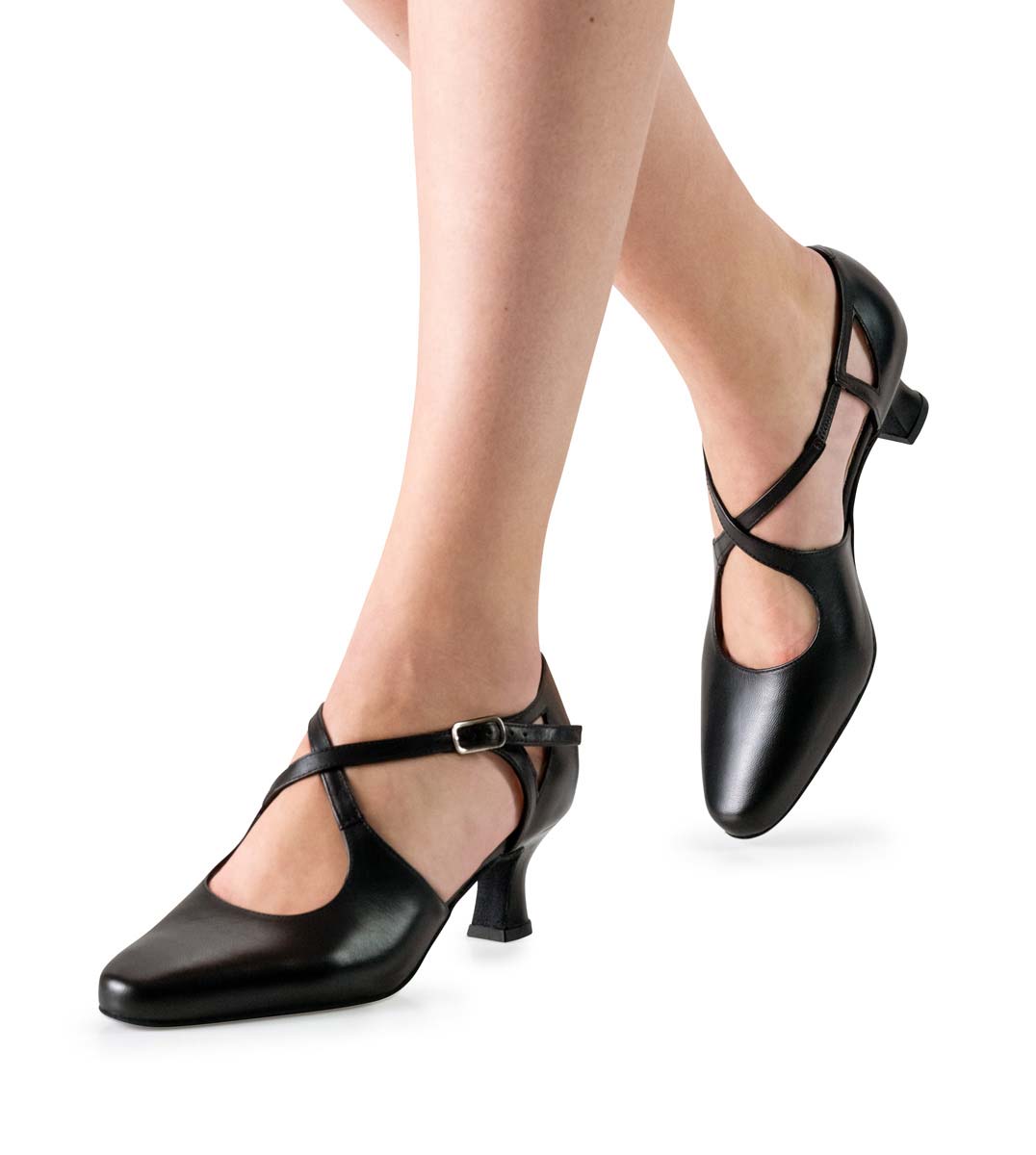 Ines Chaussure de danse pour femmes Werner Kern en nappa noir
