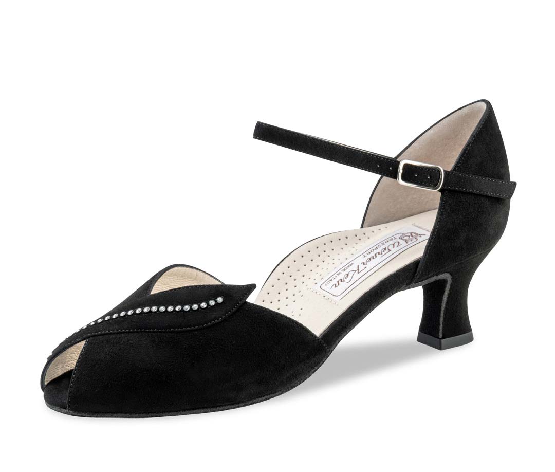 Ilona Chaussures de danse pour femmes Werner Kern ouvertes et ornées de strass