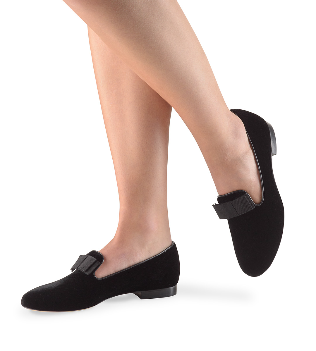 Loafer Lee - Werner Kern Ballerinas Loafer noir en velours de Werner Kern