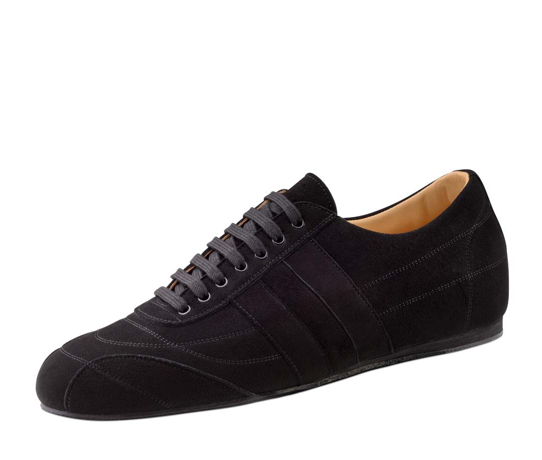 Cortino Chaussures de danse pour hommes noires Sneaker de Werner Kern pour semelles amovibles