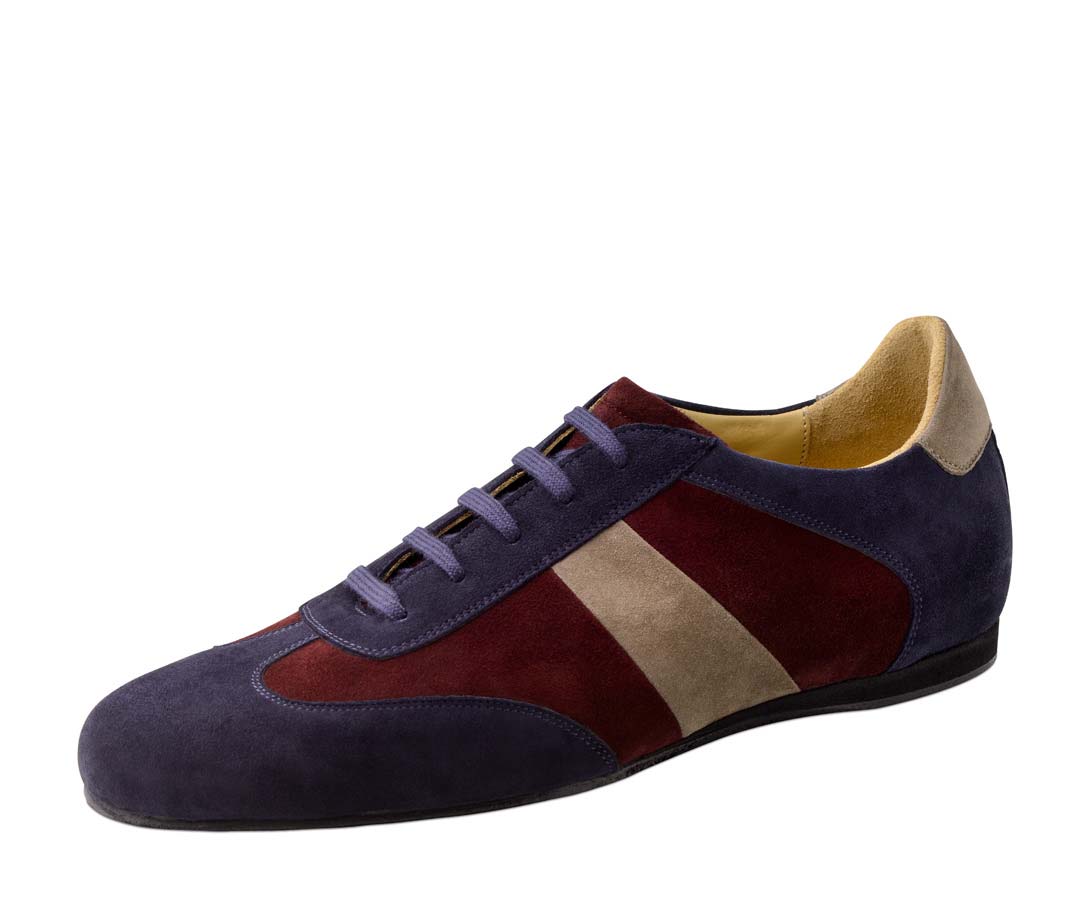 Chaussures de danse pour hommes tricolores de Kern Werner pour semelles amovibles